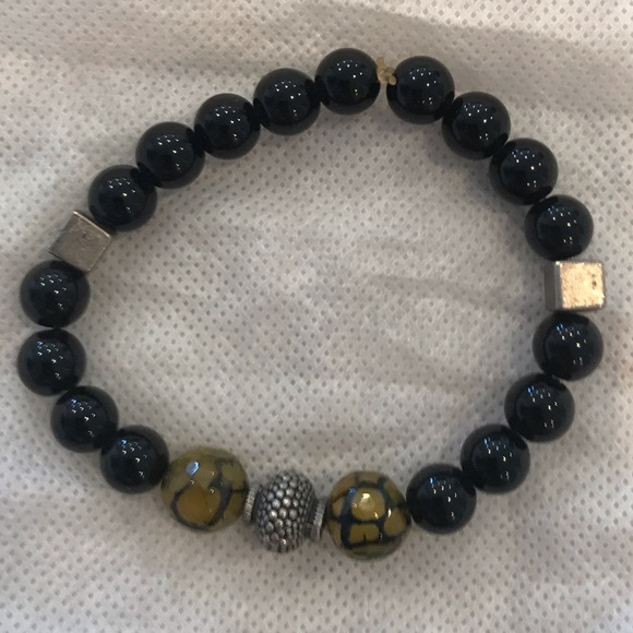 Beaded Stone Bracelet - Picture 1 of 2